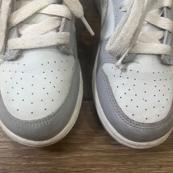 Nike Dunk Low PS Pure Platinum Wolf Gray Youth Sz 3 - Picture 3 of 9